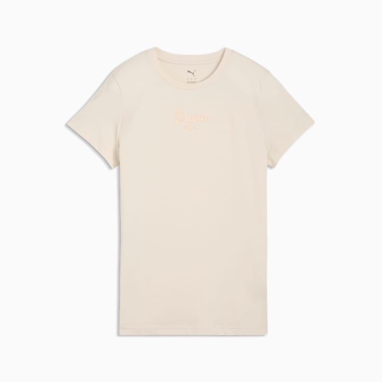 Ess Script Tee,Alpine Snow