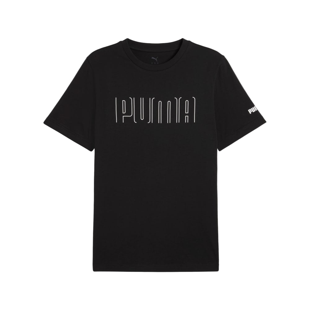 تي شيرت جرافيكي من PUMA SPORT، PUMA أسود