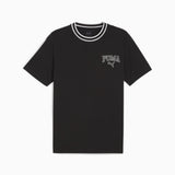تي شيرت PUMA SQUAD جرافيكي PUMA أسود