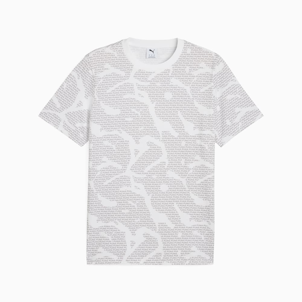 تيشيرت ESS LOGO LAB AOP، PUMA أبيض