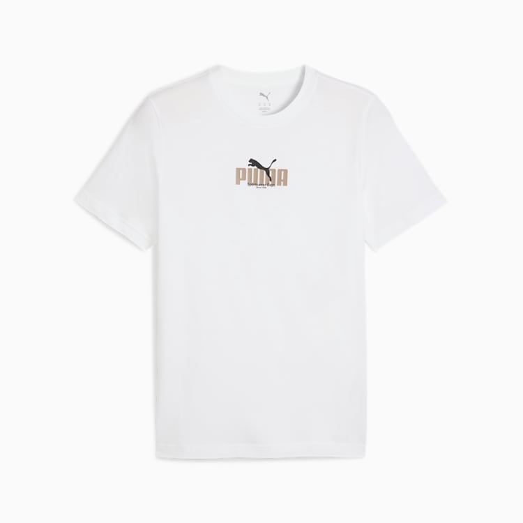 Graphic Puma Wording,Puma White