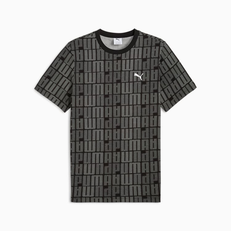 Ess Logo Lab Aop Tee,Puma Black