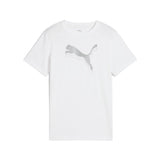 تي شيرت ESS METALLIC G، بوما أبيض