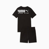 Puma Sport Tee And S,Puma Black