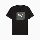 Graphic Box Tee,Puma Black