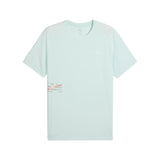 تي شيرت M RUN GRAPHIC MESH، أزرق هادئ