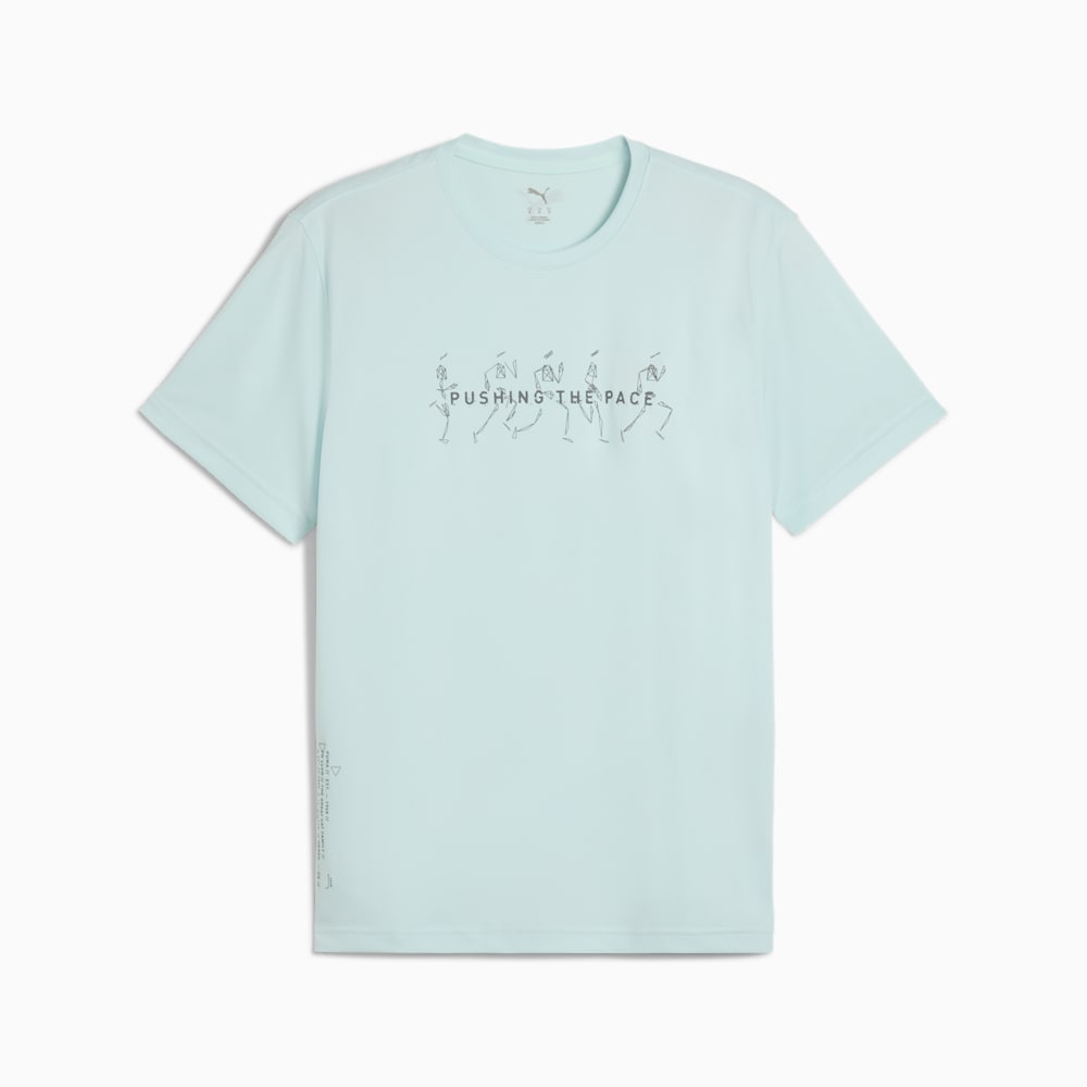 Graphics Running Ill,Peaceful Blue