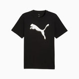 Graphic Cat Logo Tee,Puma Black