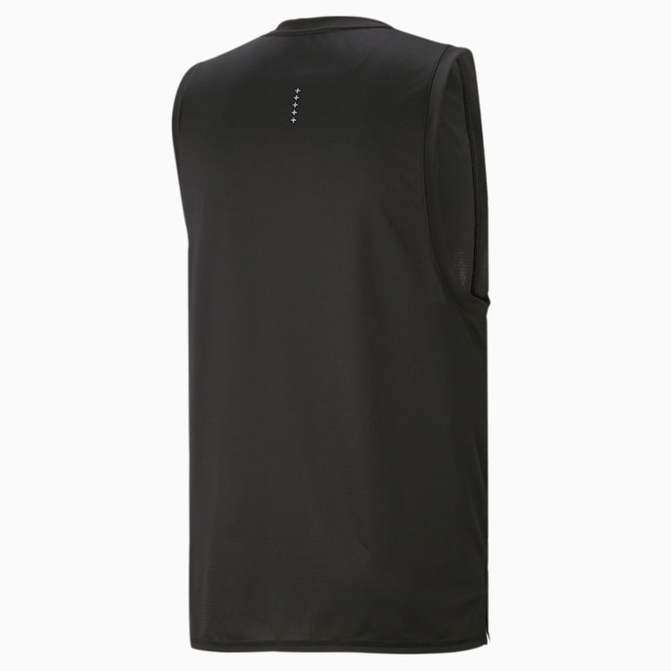 Run Favorite Singlet M Black