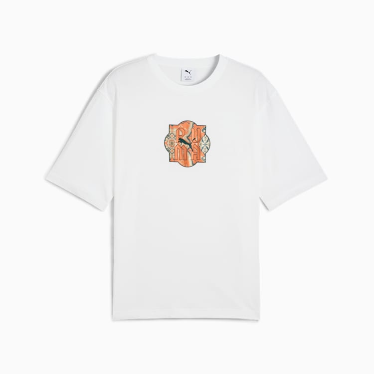Vintage Prep Boxy Te,Puma White