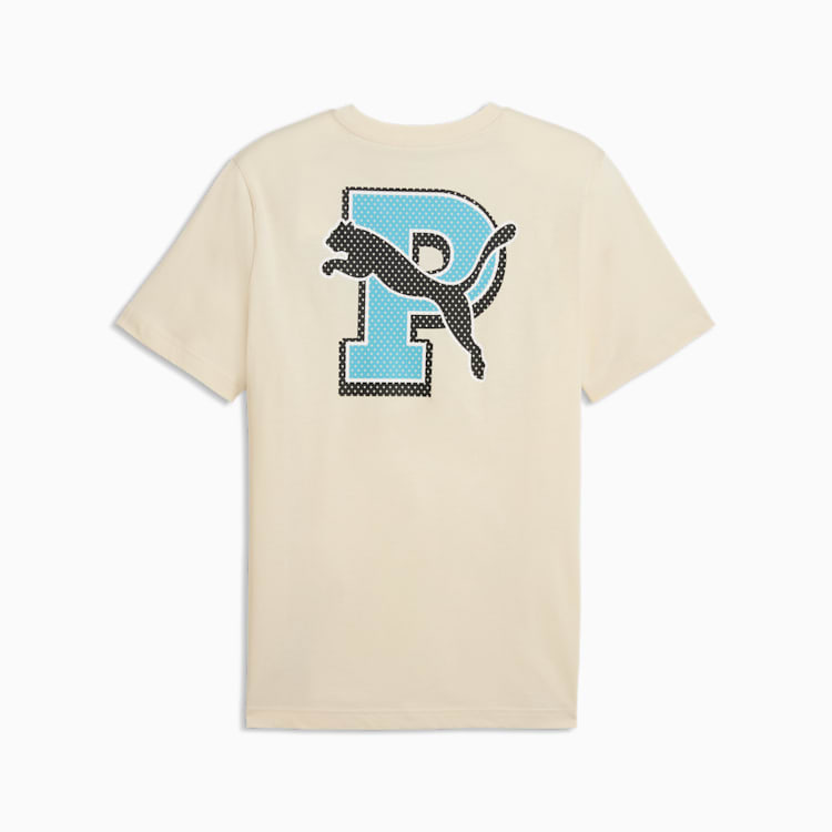 Graphic Varsity Tee,Alpine Snow