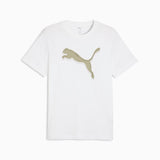 Graphic Cat Logo Tee,Puma White