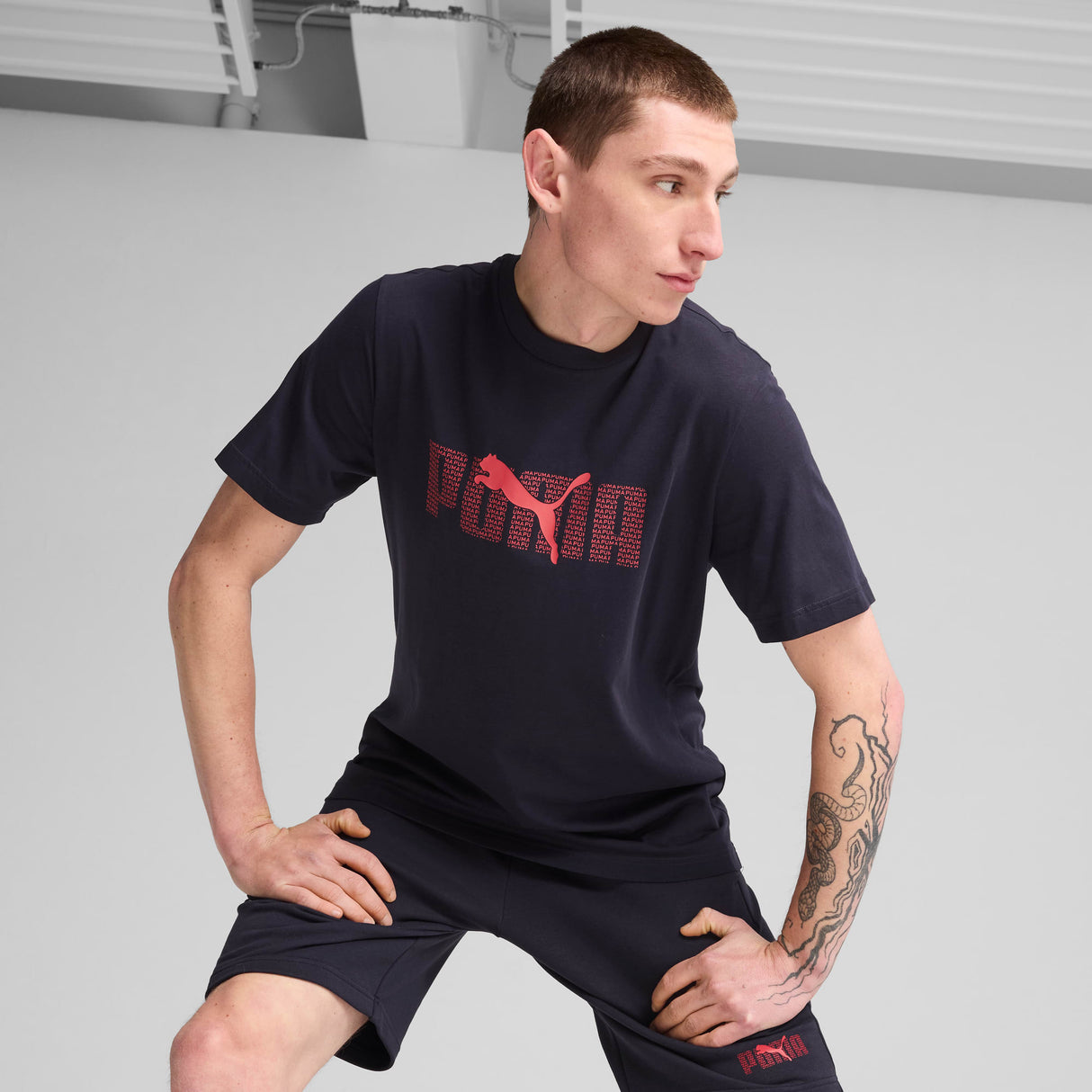 Ess Logo Lab Tee,New Navy