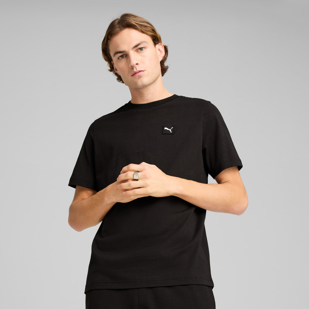 Ess Elevated Tee,Puma Black