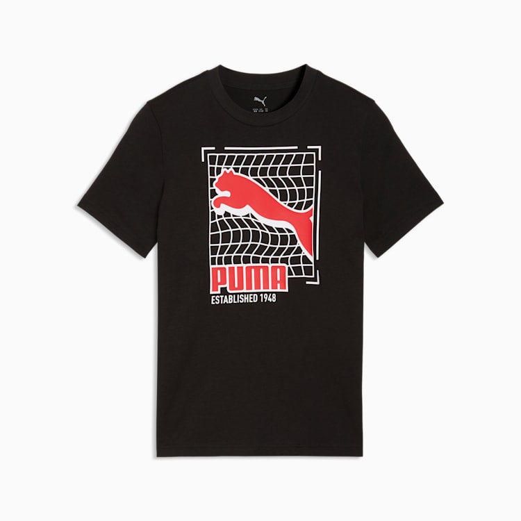 Graphic Grid Tee B,Puma Black