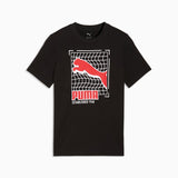 Graphic Grid Tee B,Puma Black
