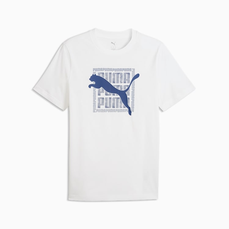 Graphic Puma Wording,Puma White