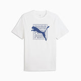 Graphic Puma Wording,Puma White