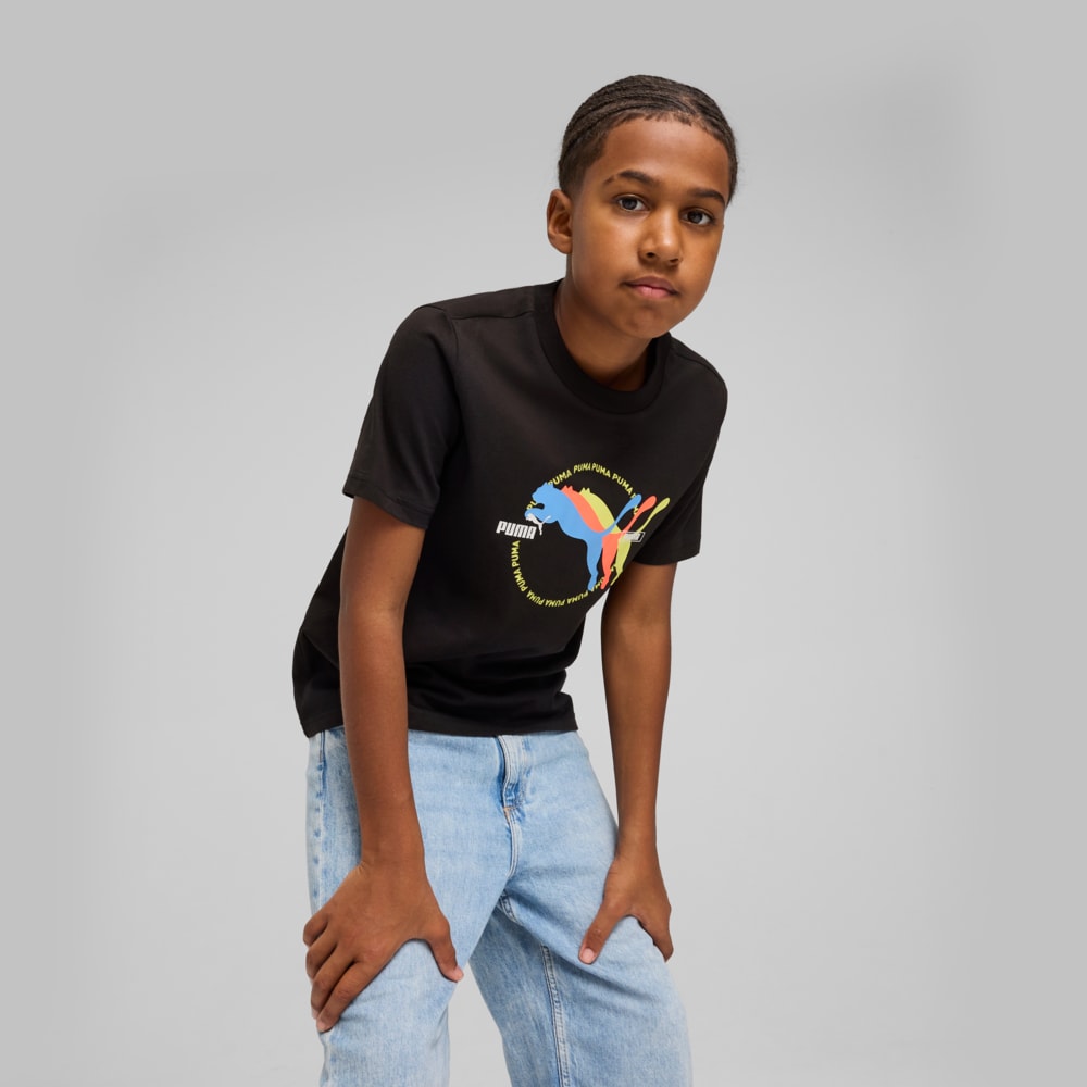 تي شيرت جرافيك III B، بوما أسود