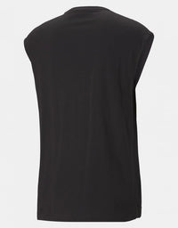 ESS Sleeveless Tee Black
