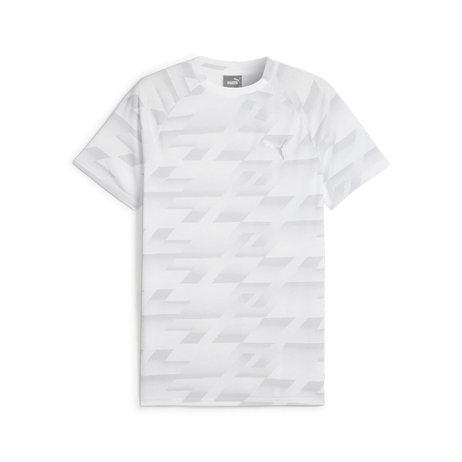 EVOSTRIPE AOP Tee PUMA White