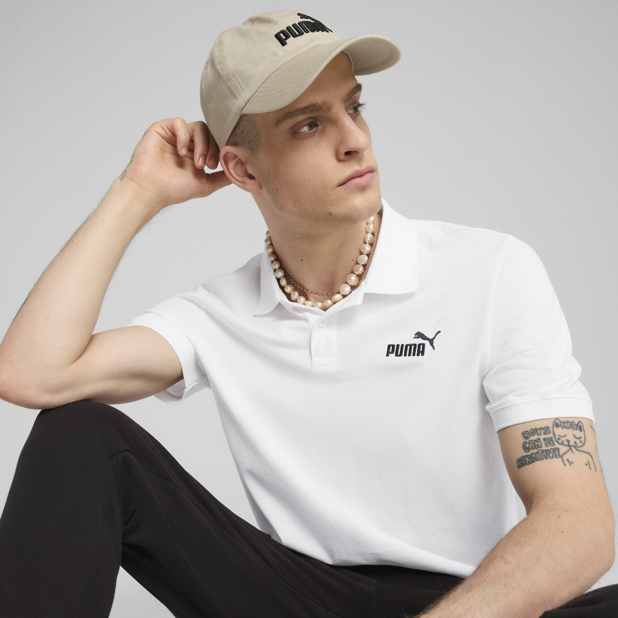 Essentials No. 1 Logo Pique Polo Men
