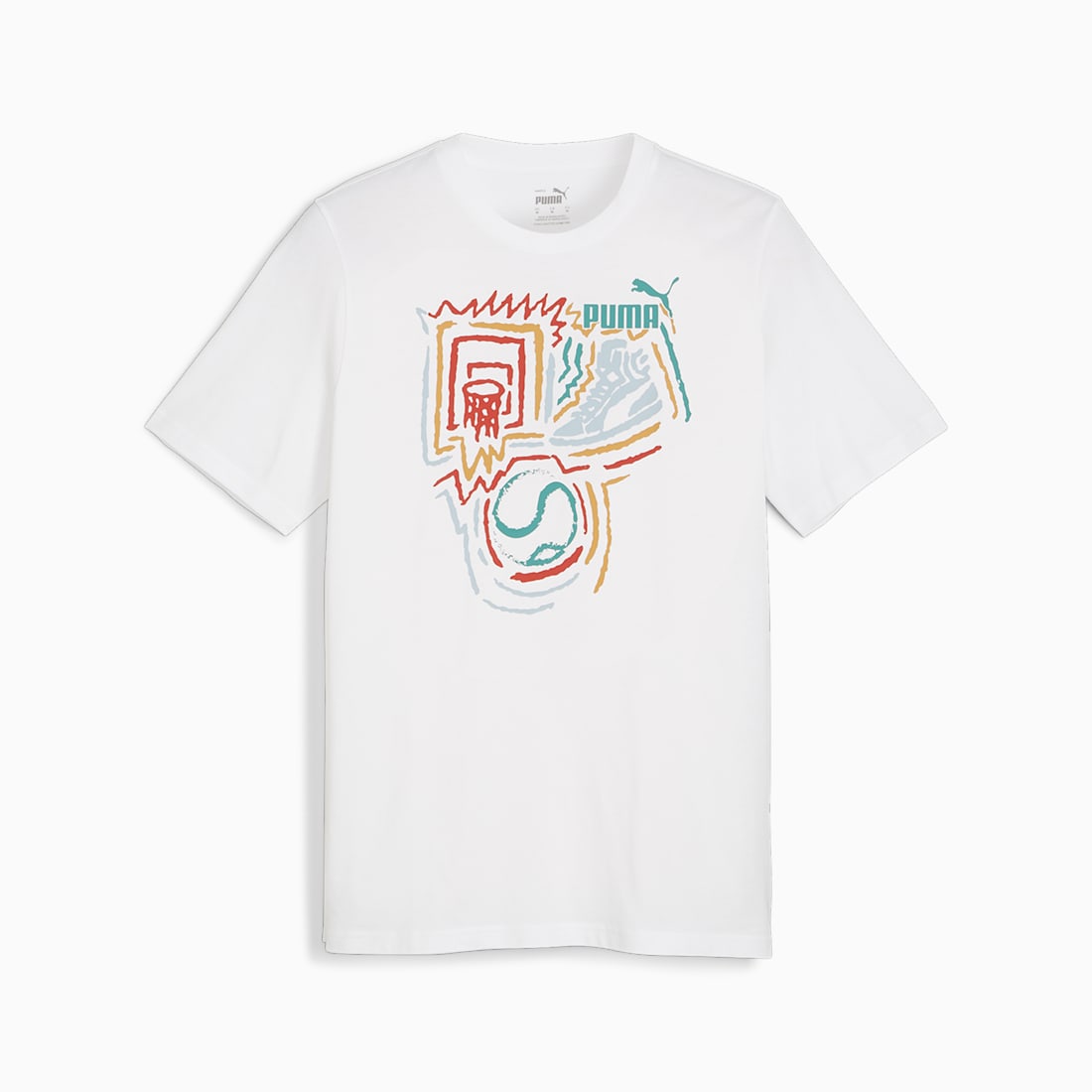 GRAPHICS Year of Sports Tee PUMA White – Alriqa Sport