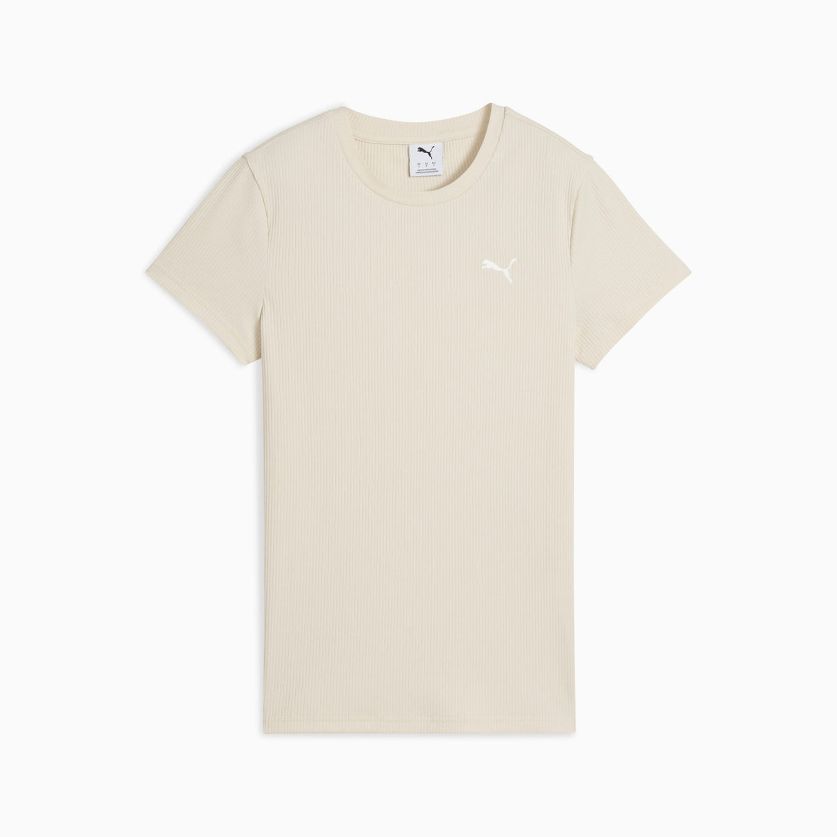 Ess Elevated Rib Tee,Alpine Snow