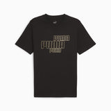 تي شيرت جرافيكي من بوما باللون الأسود