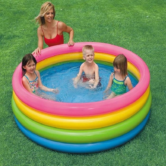 Sunset Glow Pool, 4-Ring, Ages 3+, Shelf Box