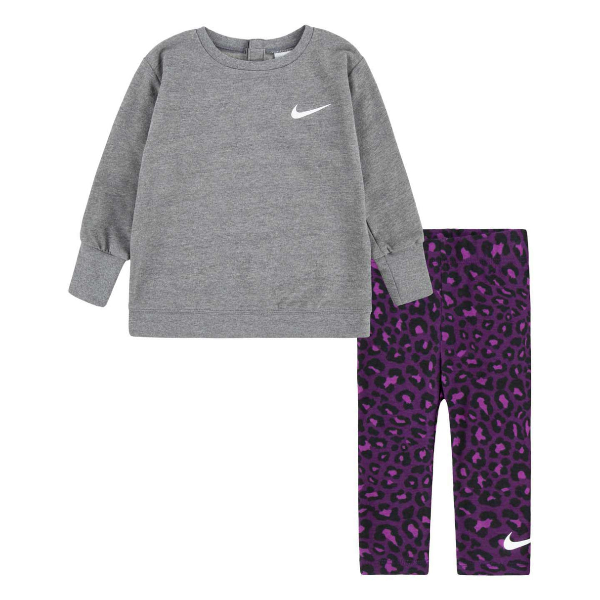 Leopard Crew Neck & Legging Set