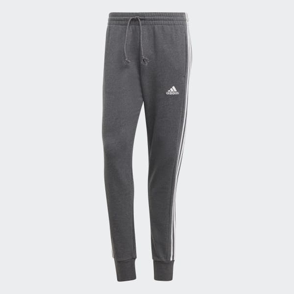 Essentials French Terry Tapered Cuff 3-Stripes Joggers