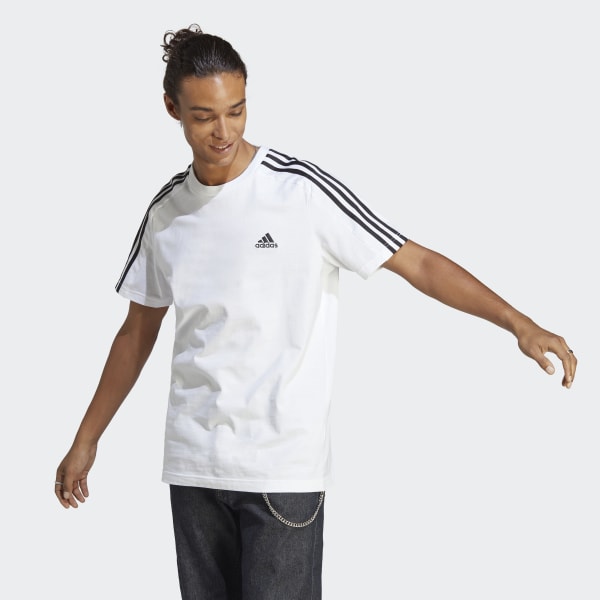 Essentials Single Jersey 3-Stripes T-Shirt