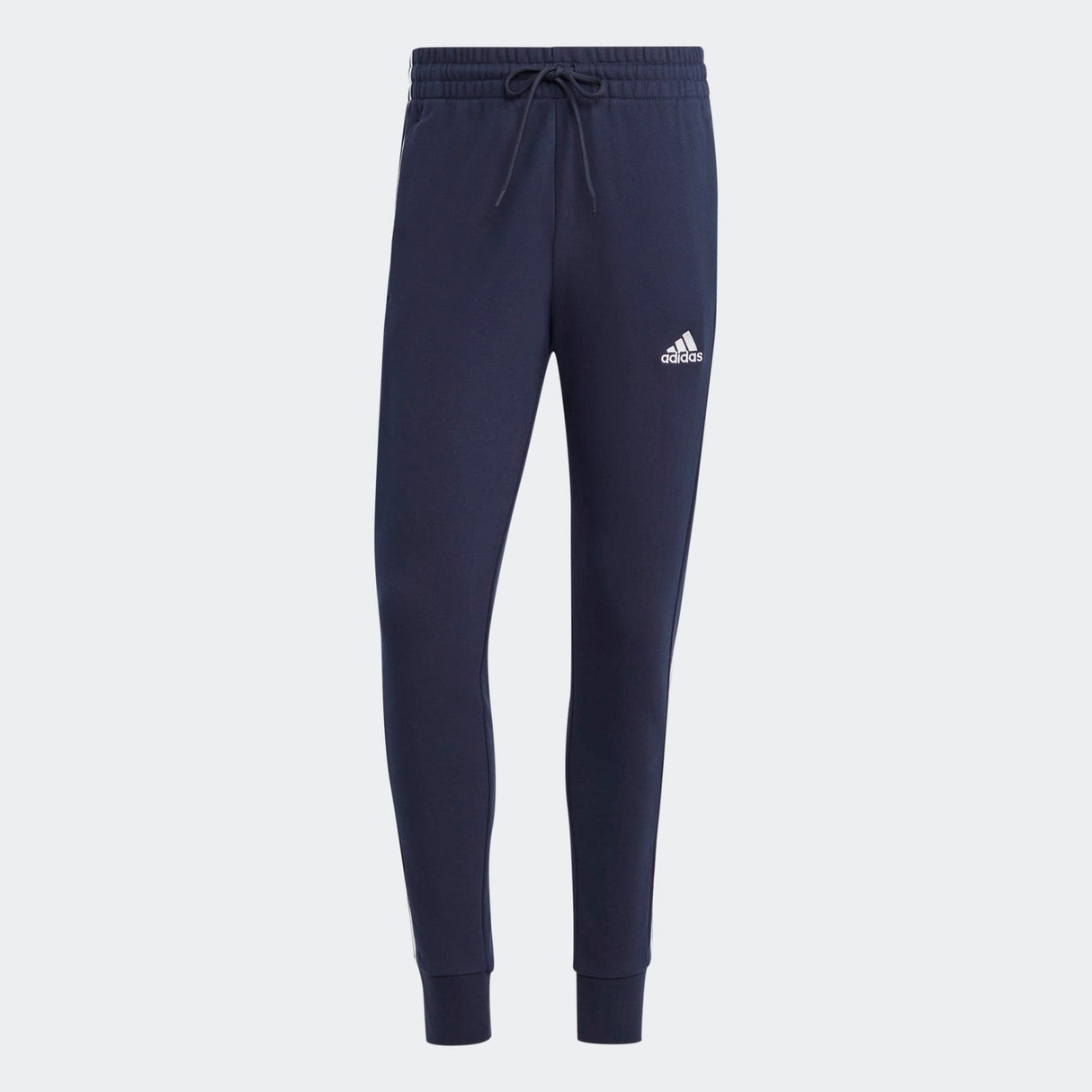 Essentials French Terry Tapered Cuff 3-Stripes Joggers