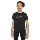 Nike One Older Kids' (Girls') Dri-Fit Short-Sleeve Training Top
