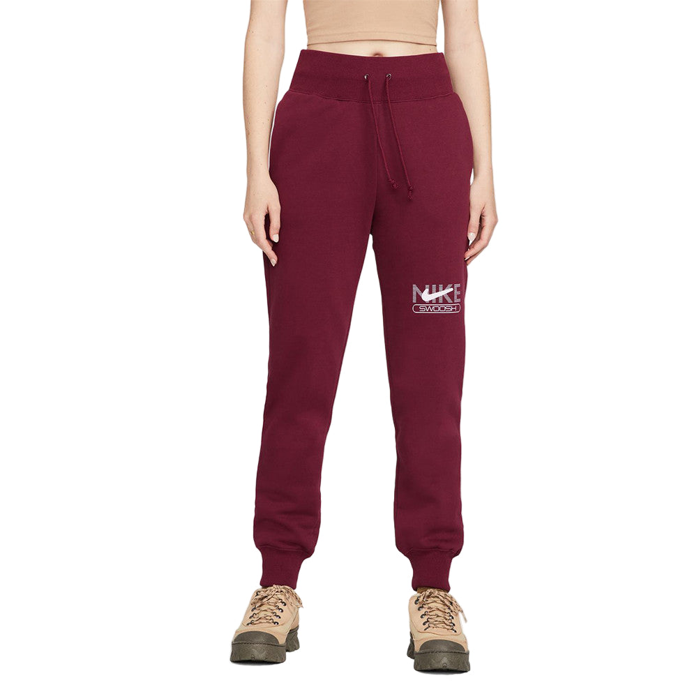 women's nike sportswear swoosh fleece jogger pants